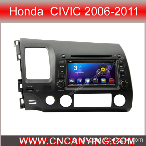 Car DVD Player for Pure Android 4.2.2 Car DVD Player with A9 CPU Capacitive Touch Screen GPS Bluetooth for Honda Civic 2006-2011 (AD-7658L)